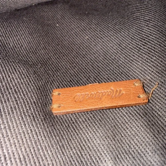 Madewell The Simple Pouch Belt Bag Brown Leather Sling Bag Purse Fanny Pack - Picture 7 of 15